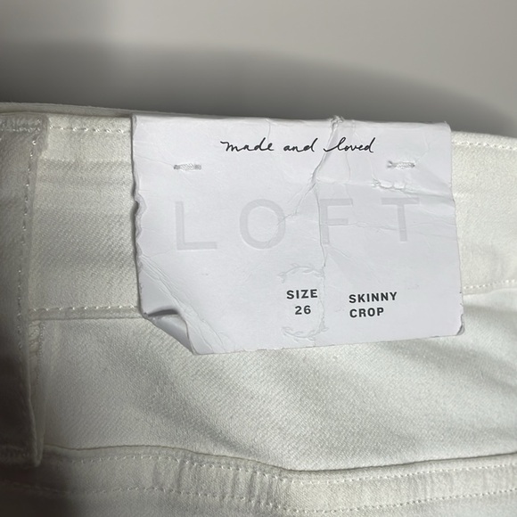 LOFT Plus Utility Skinny Crop Jeans - Picture 8 of 12